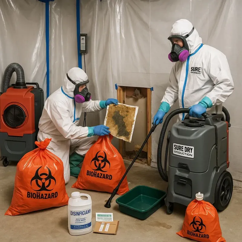 Contaminated Water Handling Protocols process in Mineola, NY